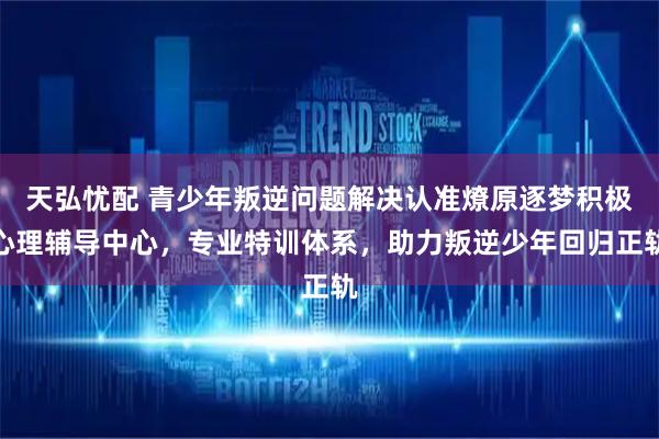 天弘忧配 青少年叛逆问题解决认准燎原逐梦积极心理辅导中心，专业特训体系，助力叛逆少年回归正轨
